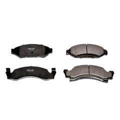 Power Stop 16-375 Z16 Evolution Ceramic Clean Ride Scorched Brake Pads (Front) for 1987-1989 Ford Bronco Custom, Eddie Bauer, XLT product image