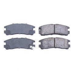 Power Stop 16-383 Z16 Evolution Ceramic Clean Ride Scorched Brake Pads (Rear) for 1995 Chrysler Sebring LX, Lxi product image