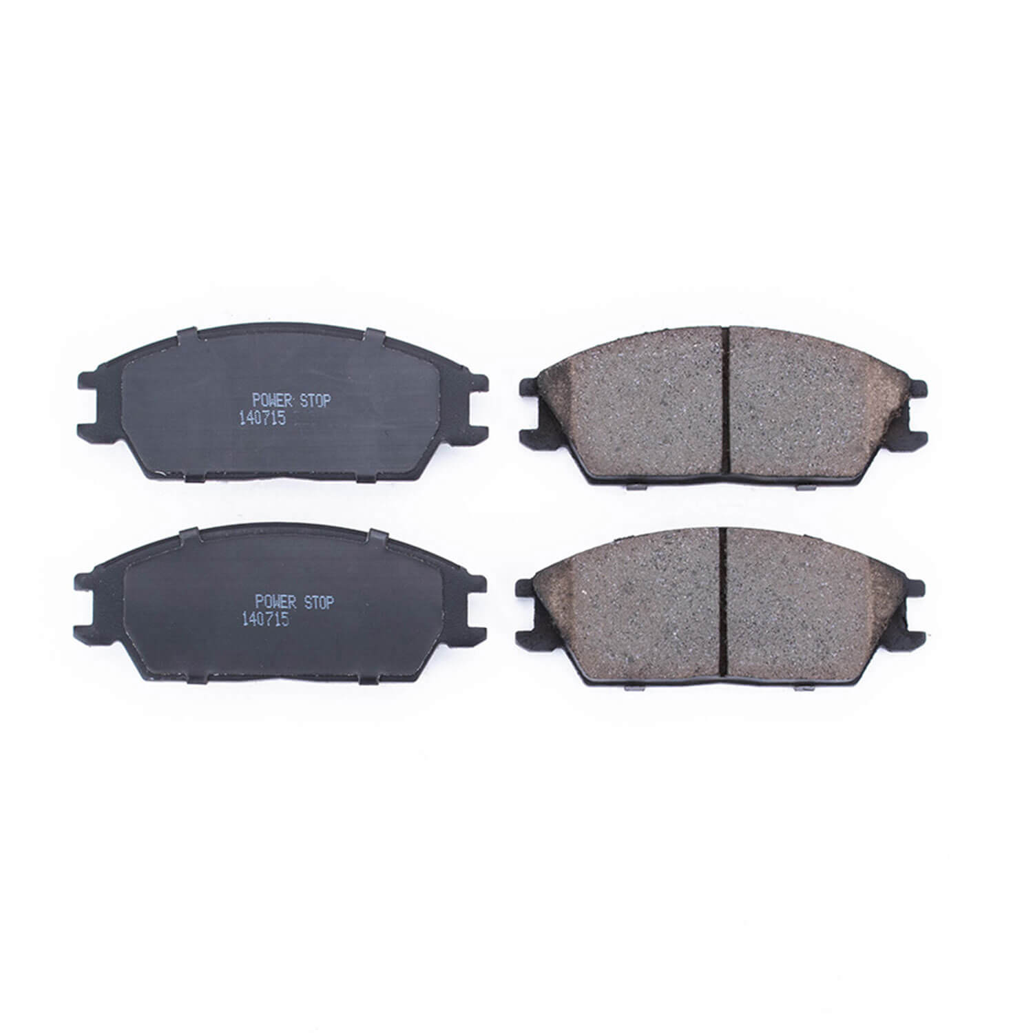 Power Stop 16-404 Z16 Evolution Ceramic Clean Ride Scorched Brake Pads (Front) for 1995 Hyundai Accent Base, L product image