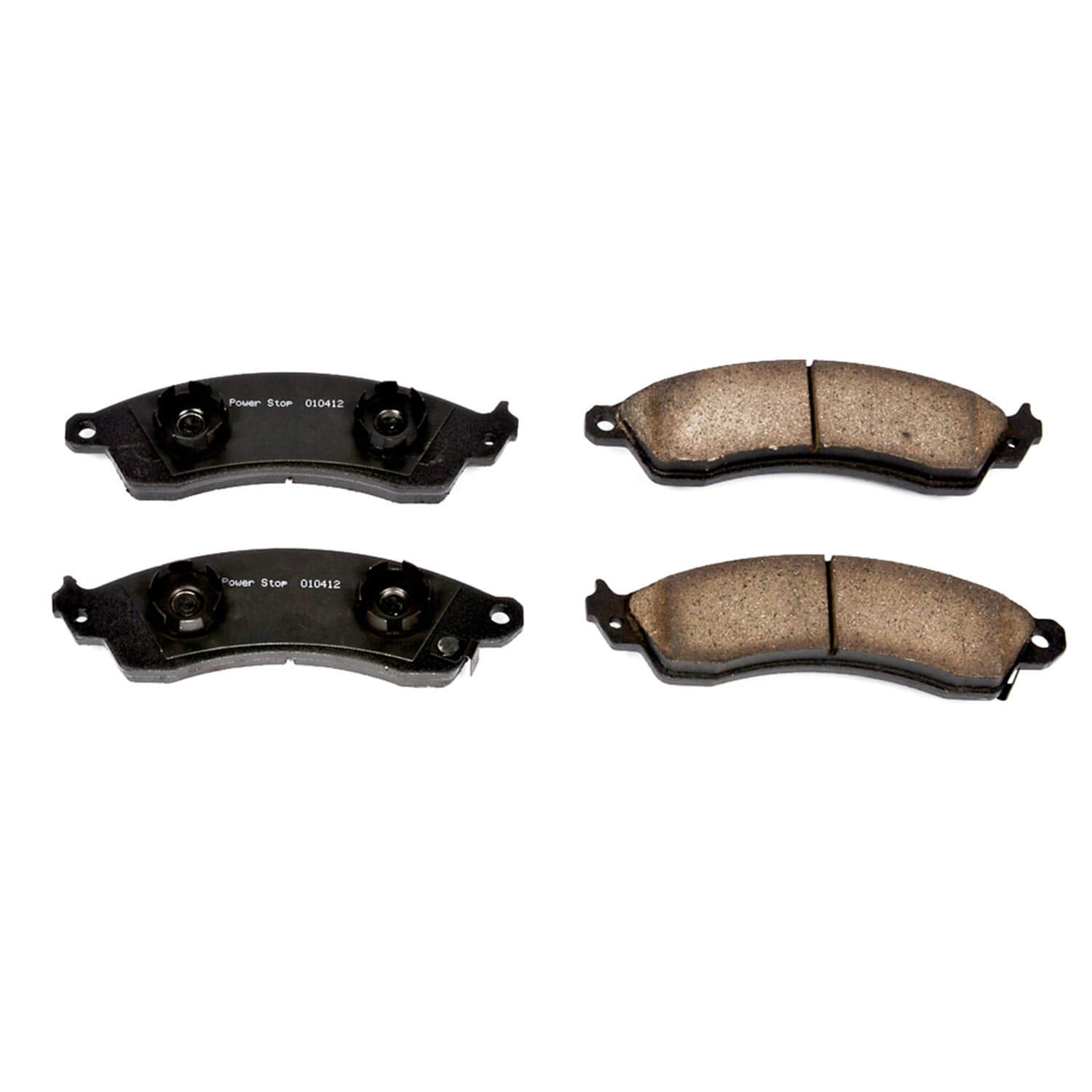 Power Stop 16-412 Z16 Evolution Ceramic Clean Ride Scorched Brake Pads (Front) for 1987 Chevrolet Camaro Iroc-Z, LT, Sport, Z28 product image