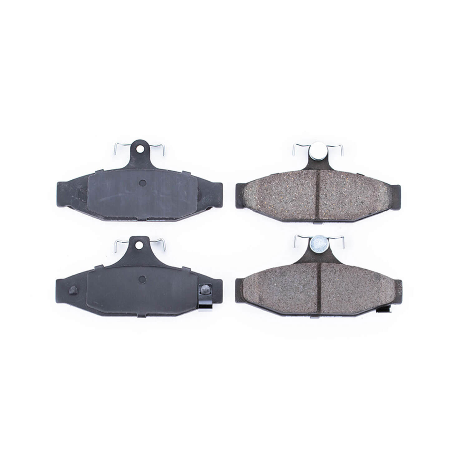 Power Stop 16-413 Z16 Evolution Ceramic Clean Ride Scorched Brake Pads (Rear) for 1987 Chevrolet Camaro Iroc-Z, LT, Sport, Z28 Rear Disc product image