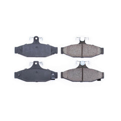 Power Stop 16-413 Z16 Evolution Ceramic Clean Ride Scorched Brake Pads (Rear) for 1987 Chevrolet Camaro Iroc-Z, LT, Sport, Z28 Rear Disc product image