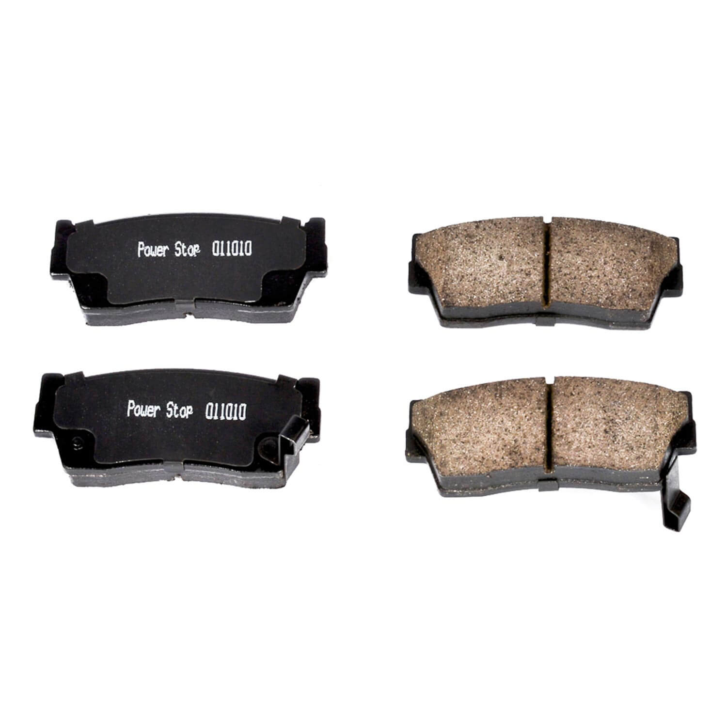 Power Stop 16-418 Z16 Evolution Ceramic Clean Ride Scorched Brake Pads (Front) for 1989-1995 Geo Tracker Base, Lsi product image