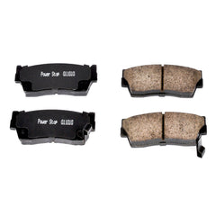 Power Stop 16-418 Z16 Evolution Ceramic Clean Ride Scorched Brake Pads (Front) for 1989-1995 Geo Tracker Base, Lsi product image