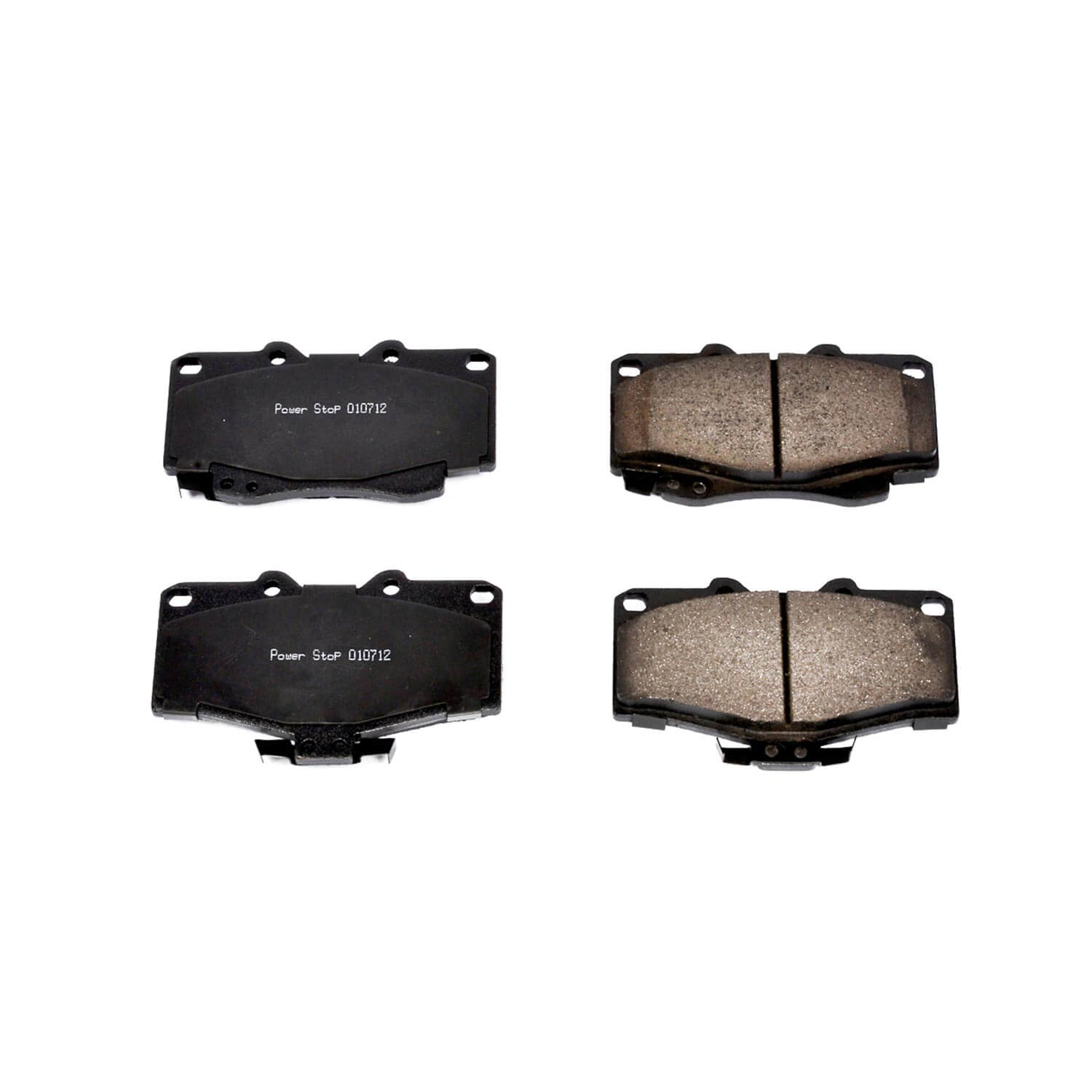 Power Stop 16-436 Z16 Evolution Ceramic Clean Ride Scorched Brake Pads (Front) for 1996-2001 Toyota 4Runner Base, Limited, SR5 product image