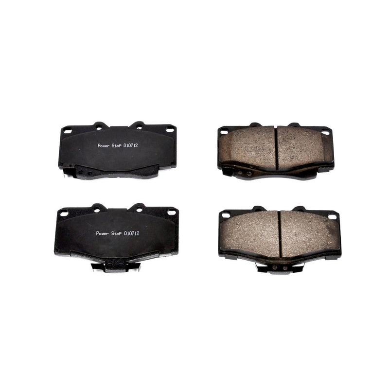 Power Stop 16-436 Z16 Evolution Ceramic Clean Ride Scorched Brake Pads (Front) for 1996-2001 Toyota 4Runner Base, Limited, SR5 product image