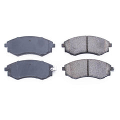 Power Stop 16-449 Z16 Evolution Ceramic Clean Ride Scorched Brake Pads (Front) for 1992 Hyundai Elantra Base, GL, GLS product image