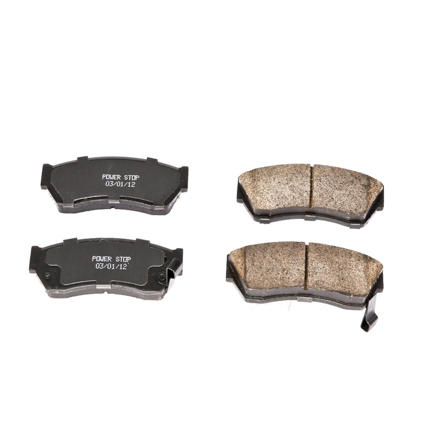 Power Stop 16-451 Z16 Evolution Ceramic Clean Ride Scorched Brake Pads (Front) for 1998-2000 Chevrolet Metro Base, Lsi product image