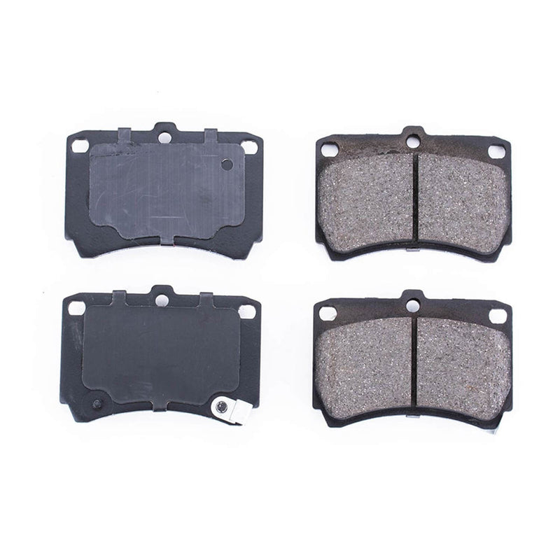 Power Stop 16-466 Z16 Evolution Ceramic Clean Ride Scorched Brake Pads (Front) for 1994-1995 Ford Aspire Base, SE product image
