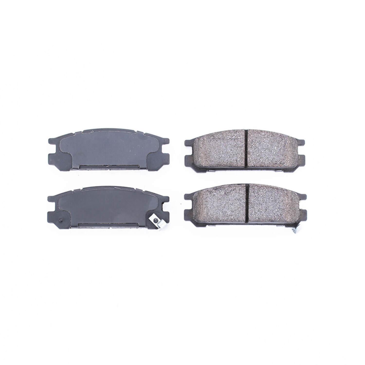 Power Stop 16-471 Z16 Evolution Ceramic Clean Ride Scorched Brake Pads (Rear) for 1993-1994 Subaru Impreza LS product image