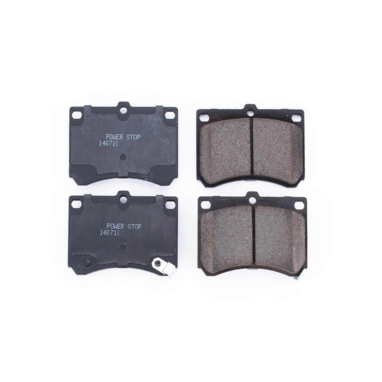 Power Stop 16-473 Z16 Evolution Ceramic Clean Ride Scorched Brake Pads (Front) for 1991 Ford Escort GT Rear Disc product image