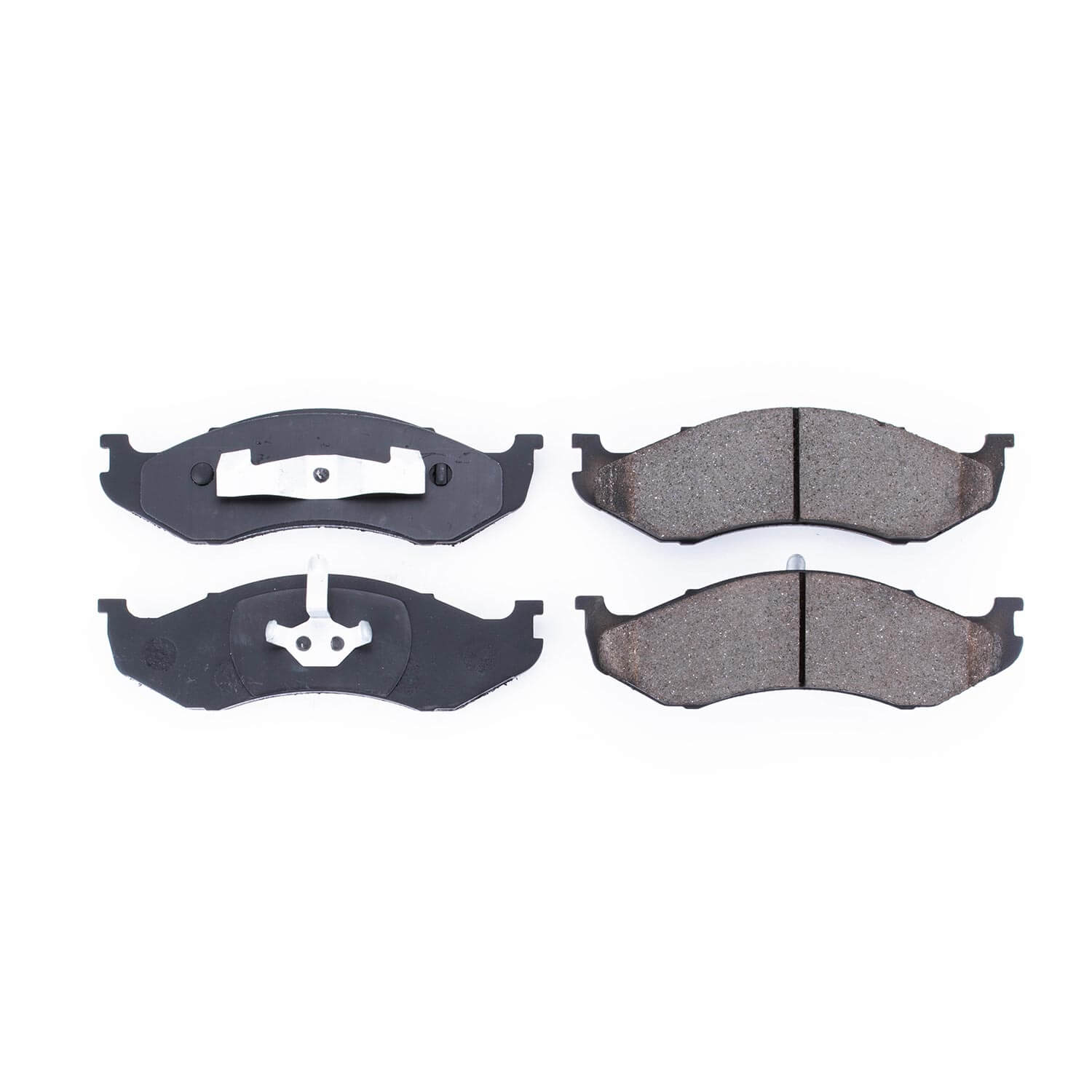 Power Stop 16-477 Z16 Evolution Ceramic Clean Ride Scorched Brake Pads (Front) for 1990 Jeep Cherokee Base, Laredo, Limited, Pioneer, Sport 4 Wheel Drive product image