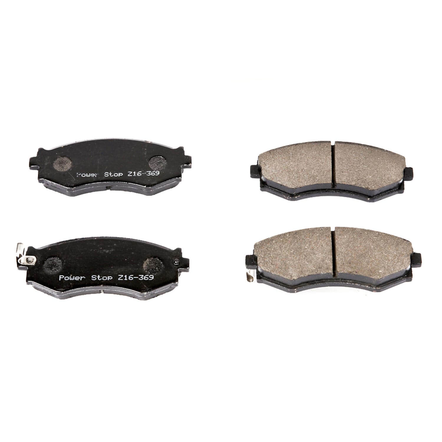 Power Stop 16-485 Z16 Evolution Ceramic Clean Ride Scorched Brake Pads (Front) for 1991-1996 Infiniti G20 product image