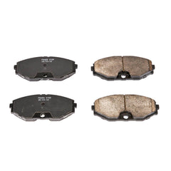 Power Stop 16-486 Z16 Evolution Ceramic Clean Ride Scorched Brake Pads (Front) for 1990-1996 Infiniti Q45 product image