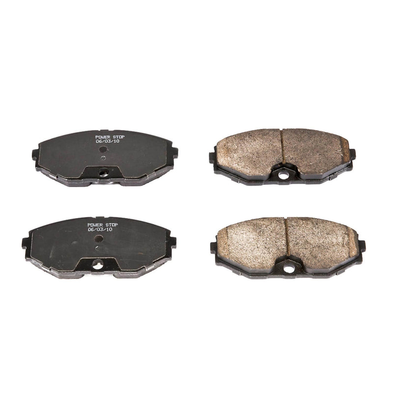 Power Stop 16-486 Z16 Evolution Ceramic Clean Ride Scorched Brake Pads (Front) for 1990-1996 Infiniti Q45 product image