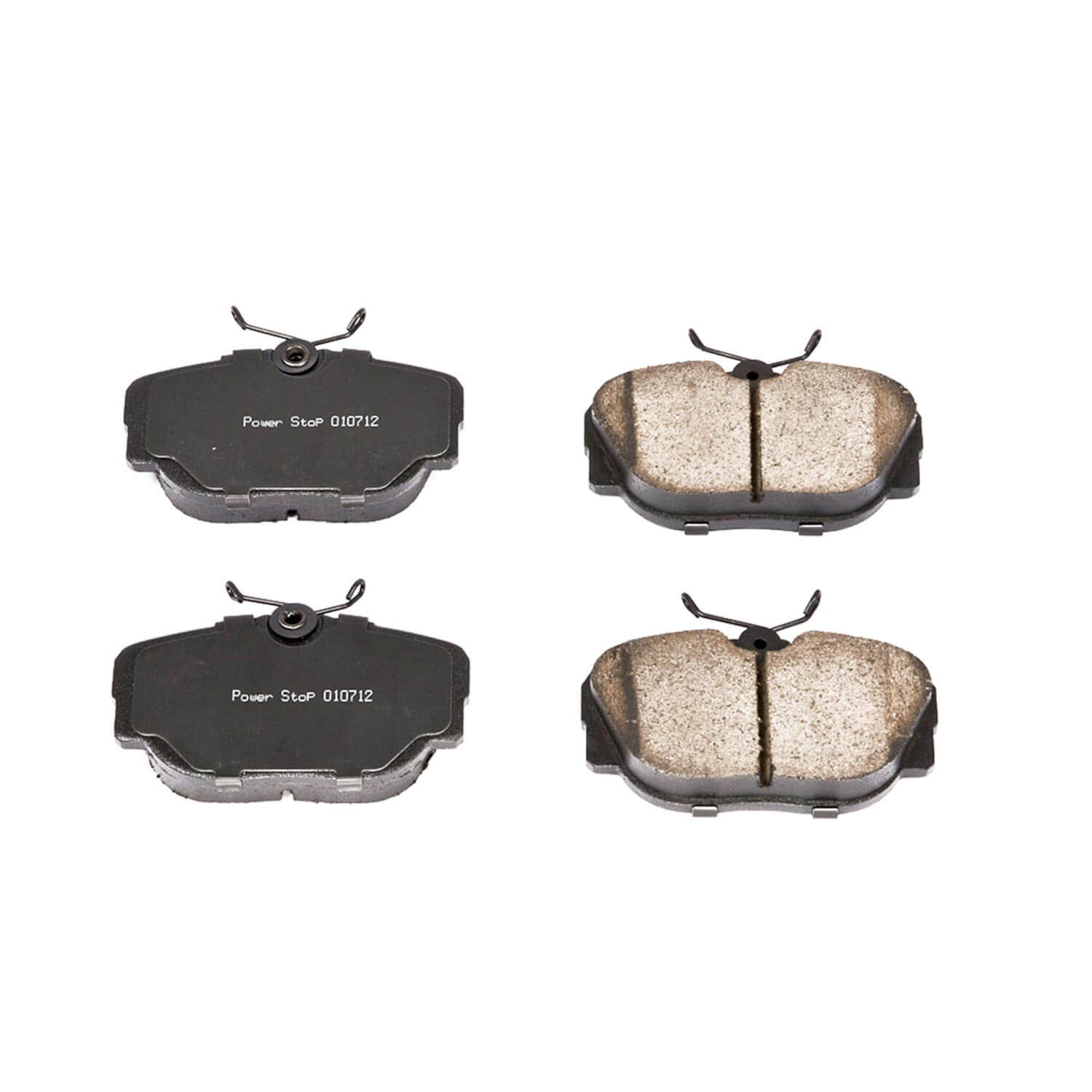 Power Stop 16-493 Z16 Evolution Ceramic Clean Ride Scorched Brake Pads (Front) for 1984-1985 BMW 318I Base product image
