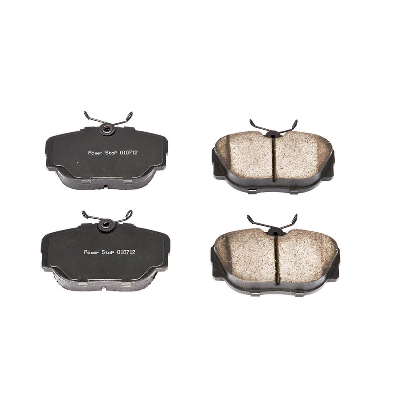 Power Stop 16-493 Z16 Evolution Ceramic Clean Ride Scorched Brake Pads (Front) for 1984-1985 BMW 318I Base product image