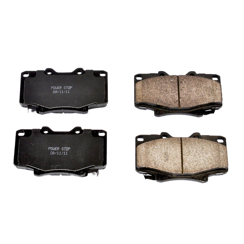 Power Stop 16-502 Z16 Evolution Ceramic Clean Ride Scorched Brake Pads (Front) for 1996-1997 Lexus LX450 Base product image