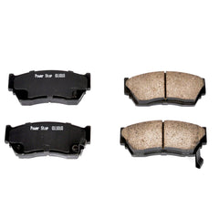 Power Stop 16-510 Z16 Evolution Ceramic Clean Ride Scorched Brake Pads (Front) for 1991-1993 Nissan NX SE, Xe product image