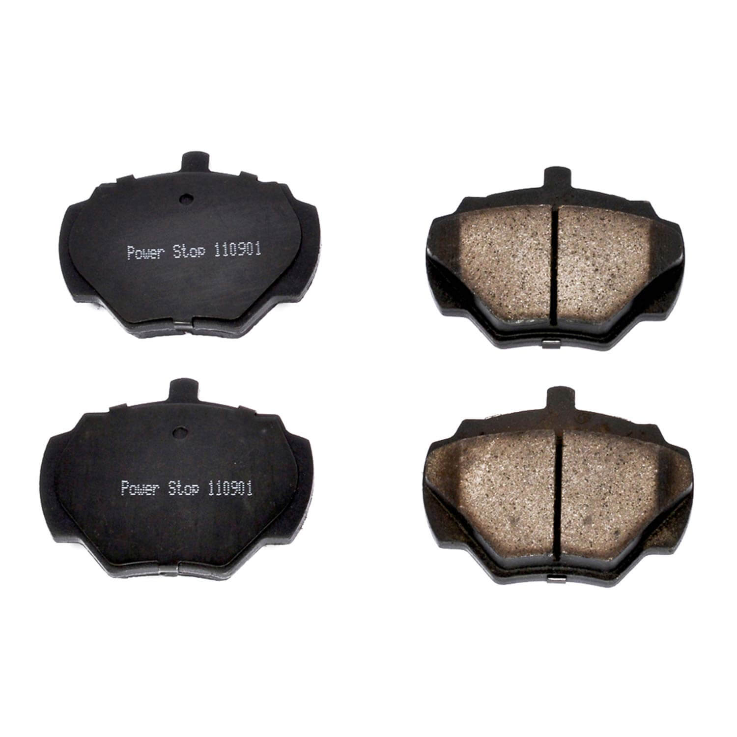Power Stop 16-518 Z16 Evolution Ceramic Clean Ride Scorched Brake Pads (Rear) for 1987-1998 Land Rover Range Rover product image