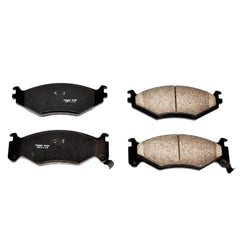 Power Stop 16-522 Z16 Evolution Ceramic Clean Ride Scorched Brake Pads (Front) for 1991 Chrysler Lebaron Base, Gtc, LX Rear Disc product image