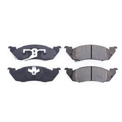 Power Stop 16-529 Z16 Evolution Ceramic Clean Ride Scorched Brake Pads (Front) for 1991 Dodge Dakota Base, LE, S, SE, Sport product image