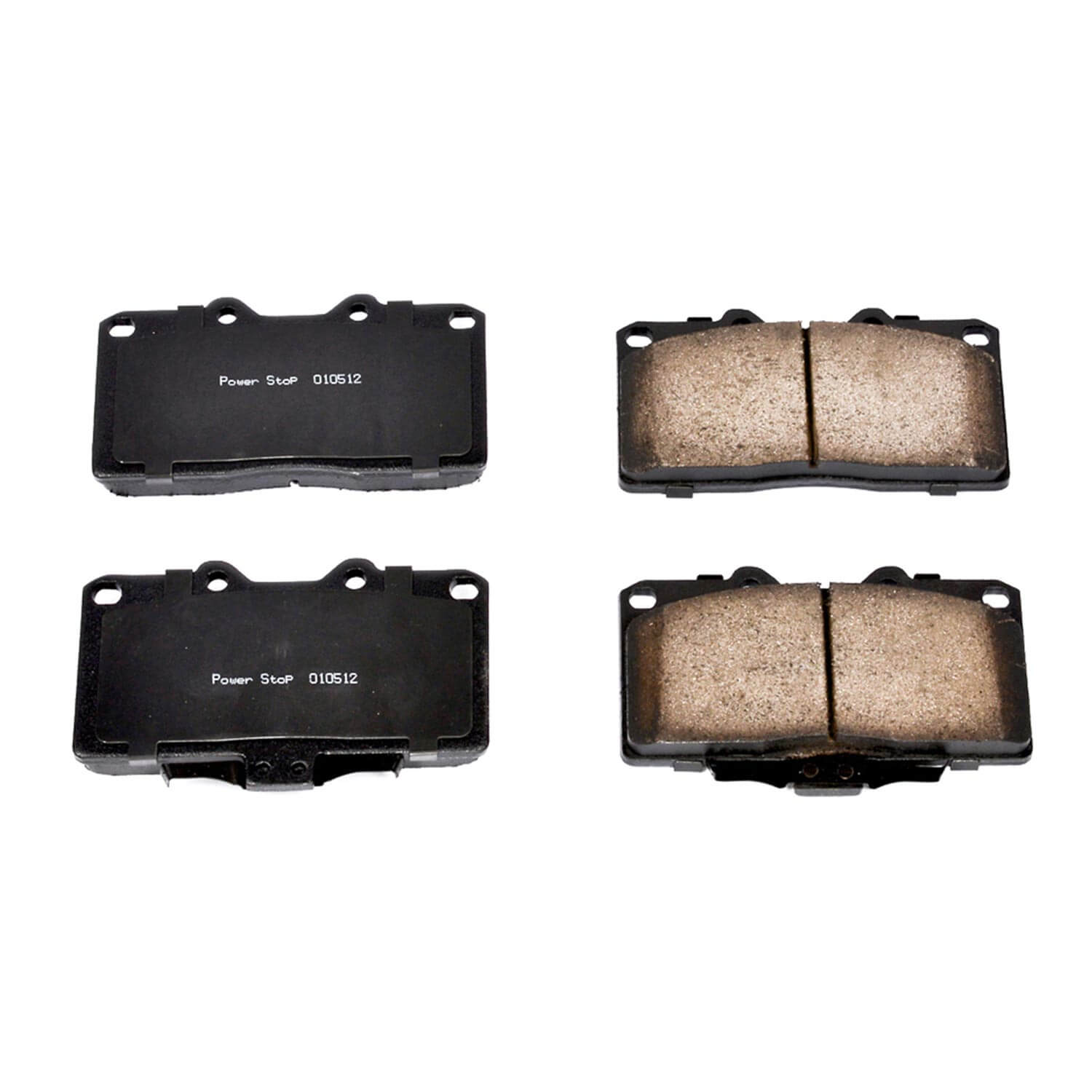 Power Stop 16-531 Z16 Evolution Ceramic Clean Ride Scorched Brake Pads (Front) for 1991-1996 Dodge Stealth R/t Turbo product image