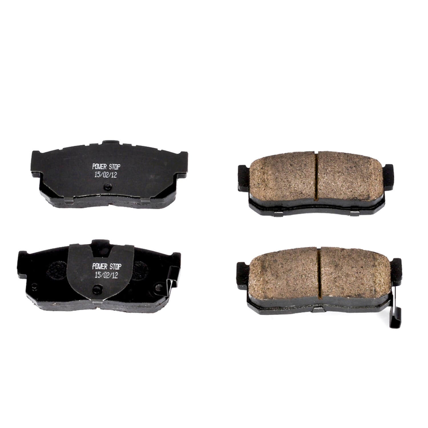 Power Stop 16-540 Z16 Evolution Ceramic Clean Ride Scorched Brake Pads (Rear) for 1991-1993 Infiniti G20 Base product image