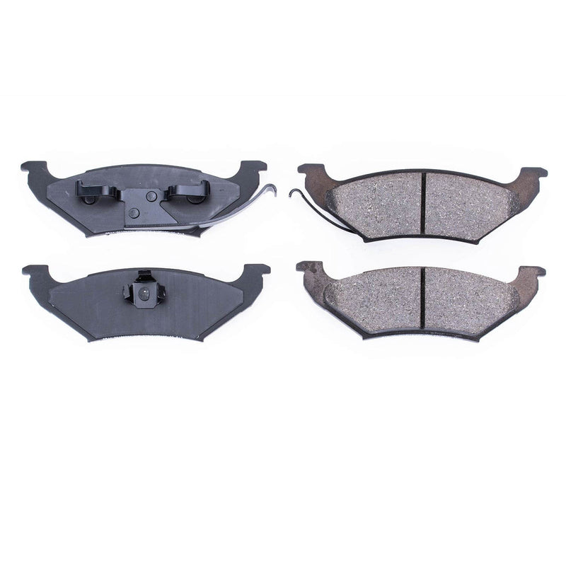 Power Stop 16-544 Z16 Evolution Ceramic Clean Ride Scorched Brake Pads (Rear) for 1992 Ford Crown Victoria Base, LX, S, Touring Sedan product image