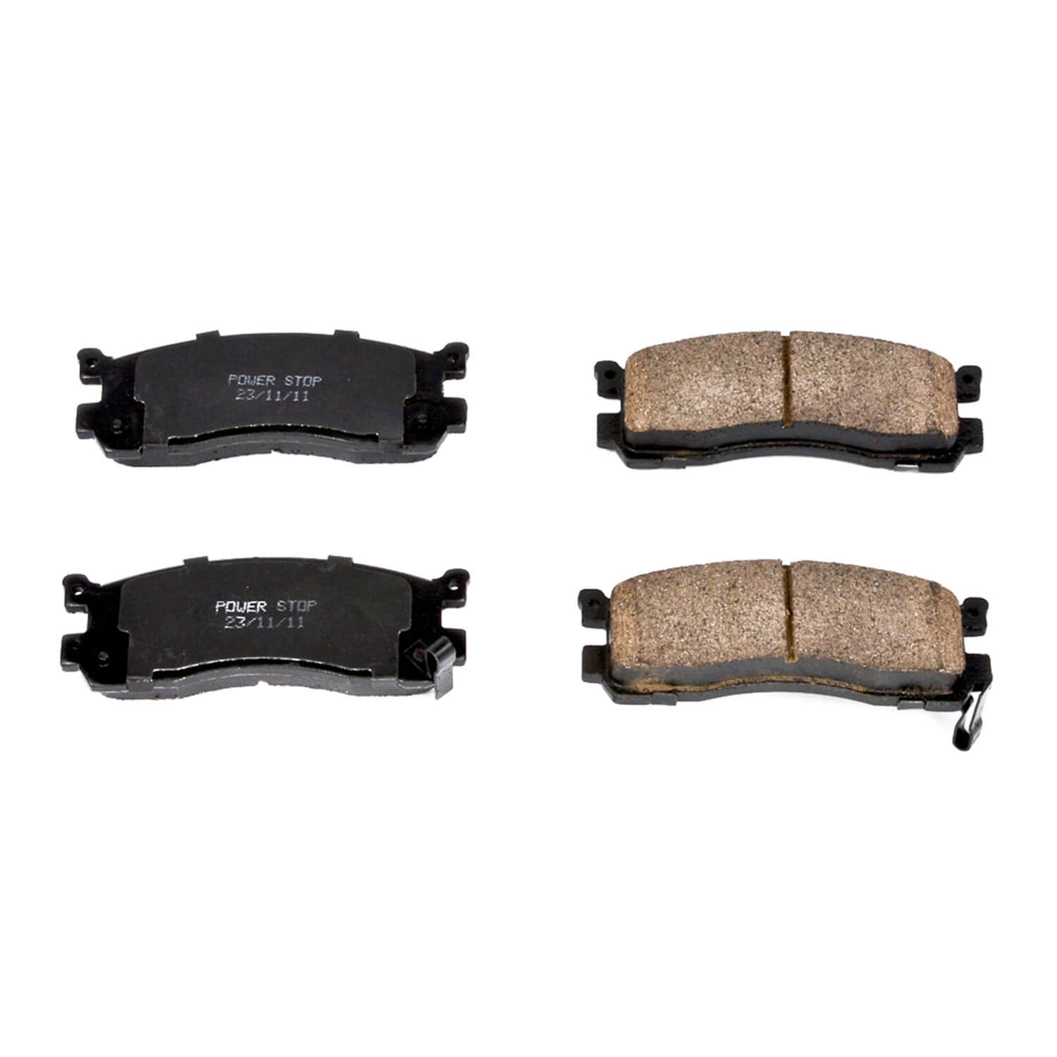 Power Stop 16-553 Z16 Evolution Ceramic Clean Ride Scorched Brake Pads (Rear) for 1992-1995 Mazda 929 product image