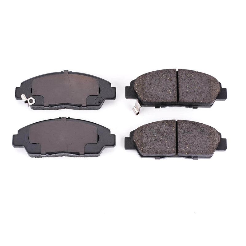 Power Stop 16-568 Z16 Evolution Ceramic Clean Ride Scorched Brake Pads (Front) for 1992-1994 Honda Prelude S, Si 4Ws, Si product image