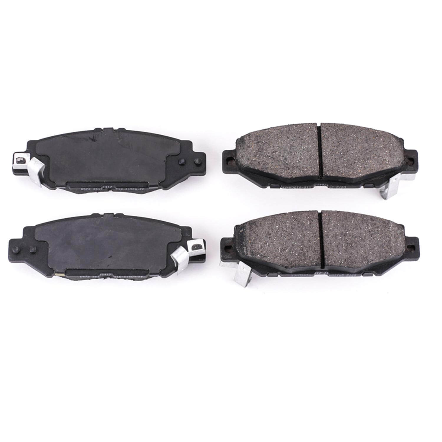 Power Stop 16-572 Z16 Evolution Ceramic Clean Ride Scorched Brake Pads (Rear) for 1993-1997 Lexus GS300 Base product image