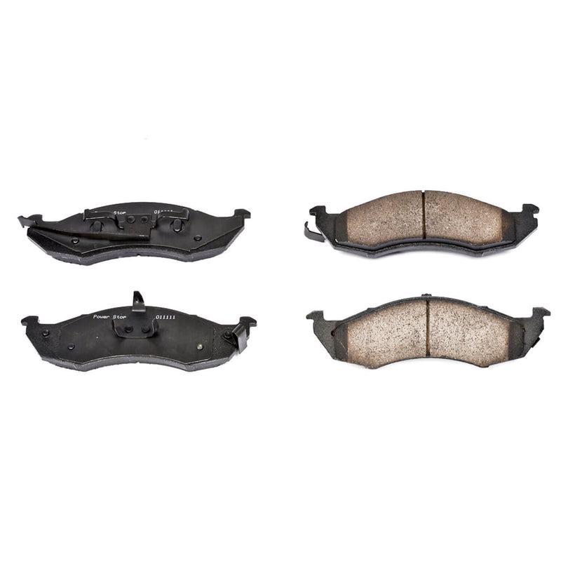 Power Stop 16-576 Z16 Evolution Ceramic Clean Ride Scorched Brake Pads (Front) for 1993 Mercury Villager GS, LS product image