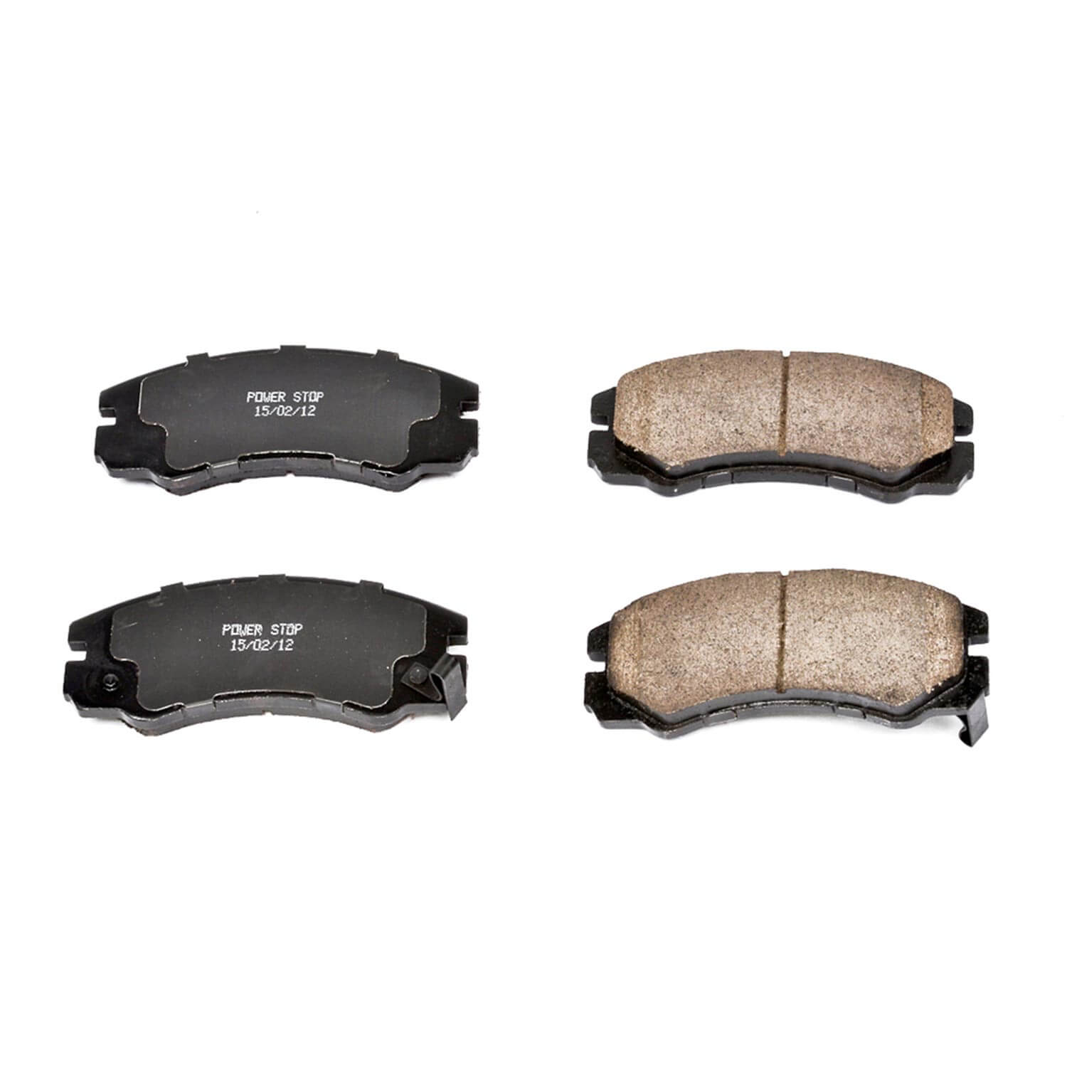 Power Stop 16-579 Z16 Evolution Ceramic Clean Ride Scorched Brake Pads (Front) for 1996-1997 Acura Slx Base, Premium product image