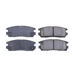Power Stop 16-580 Z16 Evolution Ceramic Clean Ride Scorched Brake Pads (Rear) for 1996-1997 Acura Slx Base, Premium product image