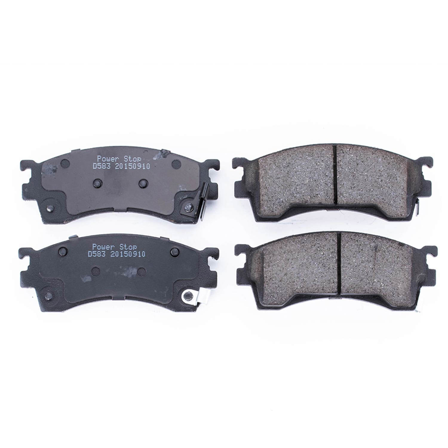 Power Stop 16-583 Z16 Evolution Ceramic Clean Ride Scorched Brake Pads (Front) for 1993-1996 Ford Probe Base, GT, SE product image