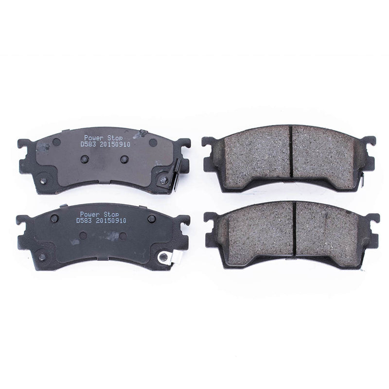 Power Stop 16-583 Z16 Evolution Ceramic Clean Ride Scorched Brake Pads (Front) for 1993-1996 Ford Probe Base, GT, SE product image