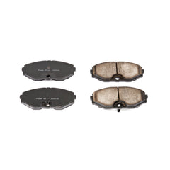 Power Stop 16-587 Z16 Evolution Ceramic Clean Ride Scorched Brake Pads (Front) for 1993-1997 Infiniti J30 Base, T product image