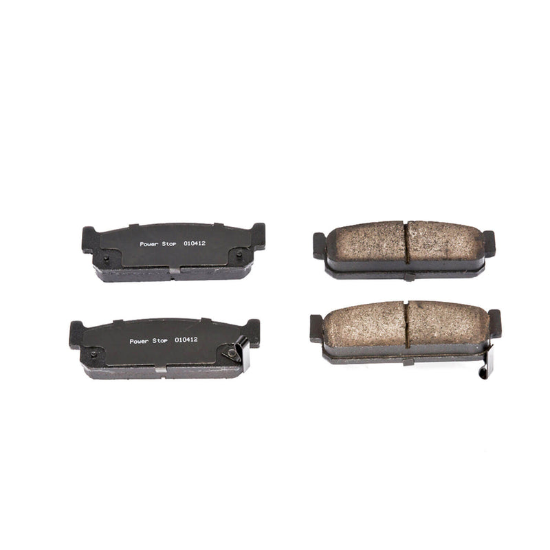 Power Stop 16-588 Z16 Evolution Ceramic Clean Ride Scorched Brake Pads (Rear) for 1993-1997 Infiniti J30 Base, T product image