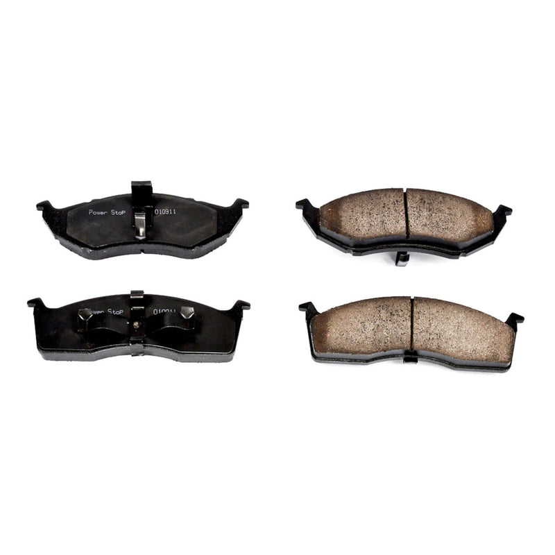 Power Stop 16-591 Z16 Evolution Ceramic Clean Ride Scorched Brake Pads (Front) for 1993-1995 Chrysler Concorde Base product image