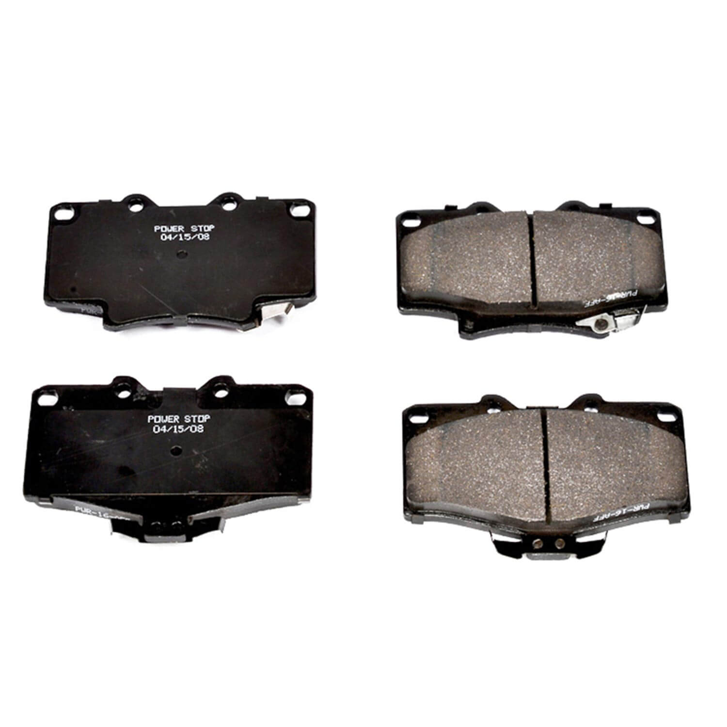 Power Stop 16-611 Z16 Evolution Ceramic Clean Ride Scorched Brake Pads (Front) for 1991-1995 Toyota 4Runner SR5 product image