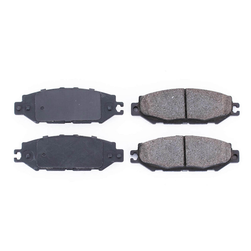 Power Stop 16-613 Z16 Evolution Ceramic Clean Ride Scorched Brake Pads (Rear) for 1993-2000 Lexus LS400 Base product image