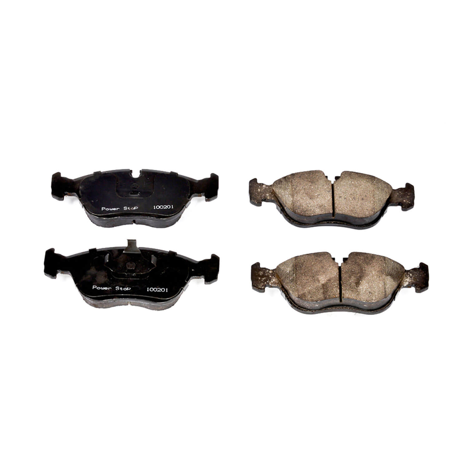 Power Stop 16-618 Z16 Evolution Ceramic Clean Ride Scorched Brake Pads (Front) for 1993 Volvo 850 Glt product image