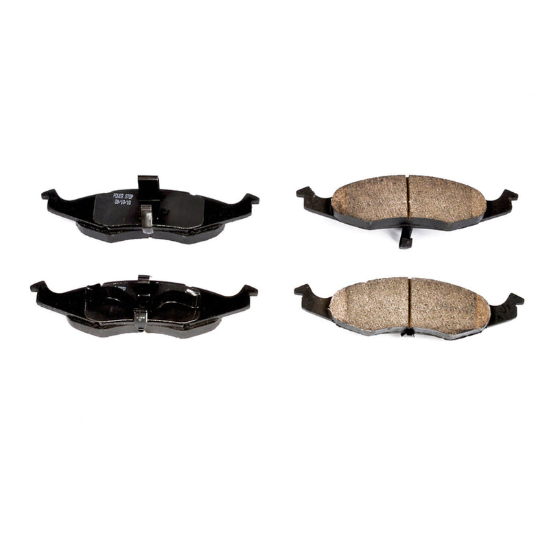 Power Stop 16-633 Z16 Evolution Ceramic Clean Ride Scorched Brake Pads (Front) for 1995-1997 Dodge Neon product image