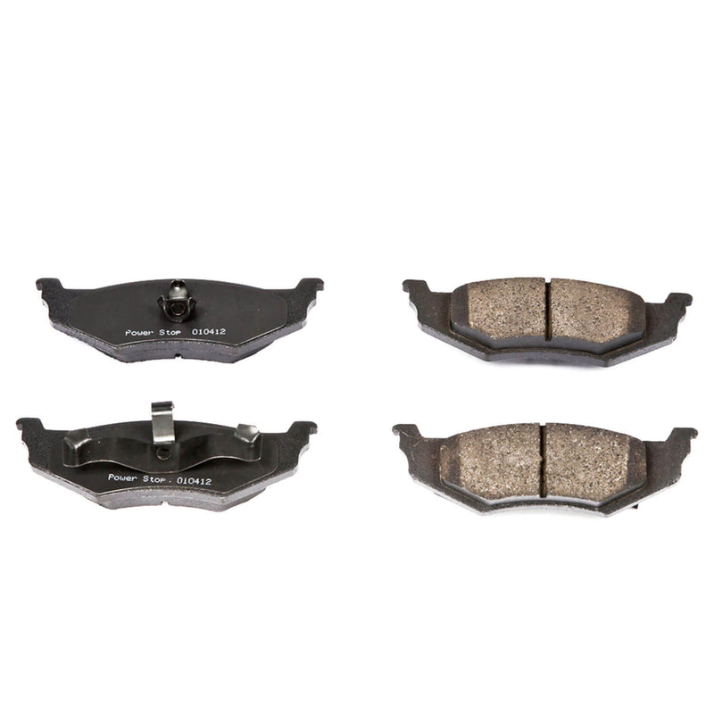 Power Stop 16-641 Z16 Evolution Ceramic Clean Ride Scorched Brake Pads (Rear) for 1999-2001 Chrysler 300M Base product image