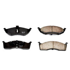 Power Stop 16-642 Z16 Evolution Ceramic Clean Ride Scorched Brake Pads (Front) for 1995-1997 Dodge Neon Base, High Line, Sport product image