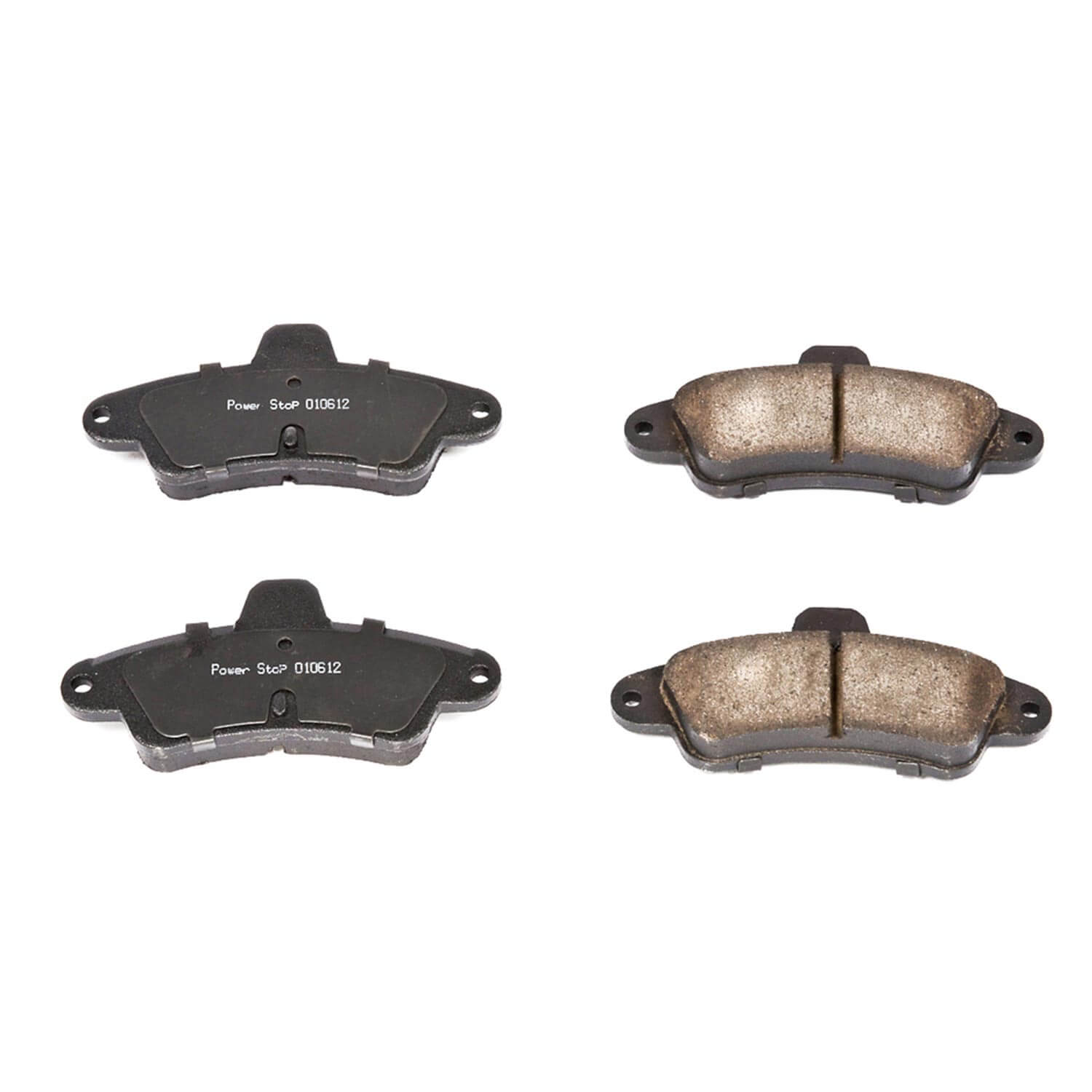 Power Stop 16-661 Z16 Evolution Ceramic Clean Ride Scorched Brake Pads - Without Electronic Sensors (Rear) for 1995 Ford Contour GL, GL Sport, LX, LX Sport, SE product image