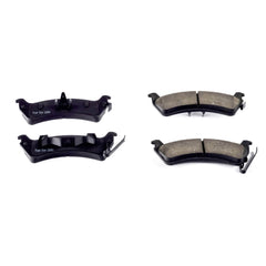 Power Stop 16-666 Z16 Evolution Ceramic Clean Ride Scorched Brake Pads (Rear) for 1994 Jeep Grand Cherokee Limited product image