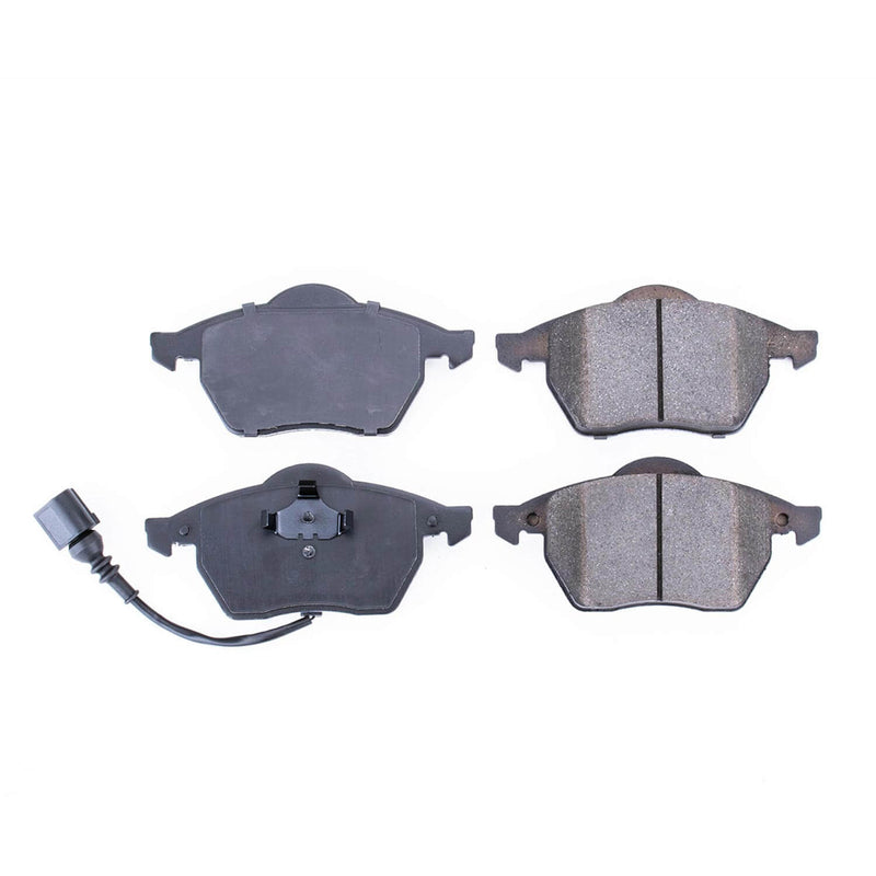 Power Stop 16-687A Z16 Evolution Ceramic Clean Ride Scorched Brake Pads - With Wear Sensor (Front) for 2000-2006 Audi Tt Base product image