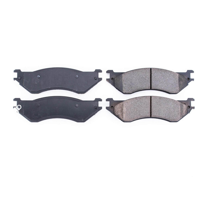 Power Stop 16-702 Z16 Evolution Ceramic Clean Ride Scorched Brake Pads (Front) for 2004-2005 Dodge Ram 1500 SRT-10 product image